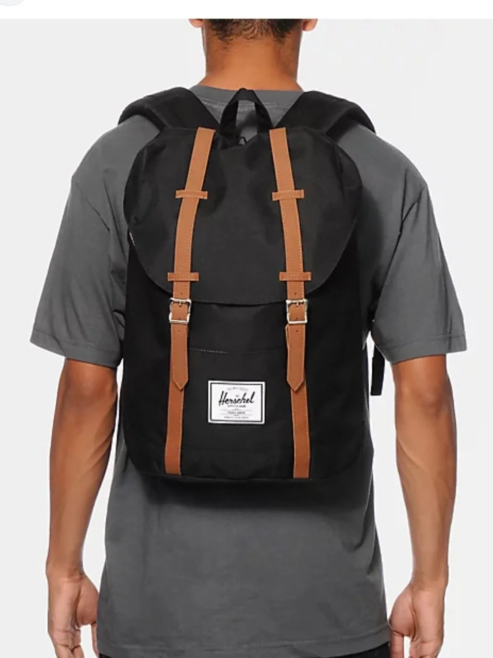Herschel Retreat Backpack in Black